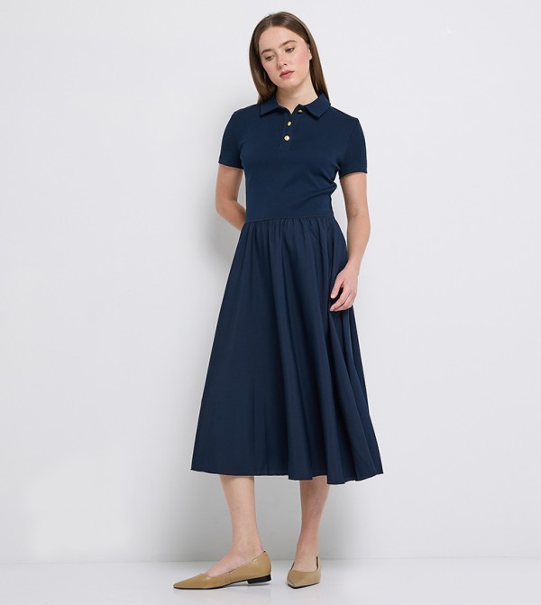 Tommy Hilfiger Tommy Hilfiger - Navy Shirt & T-Shirt Dresses