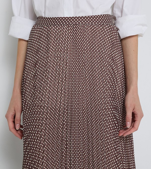 Tommy Hilfiger  Skirts - Brown Midi Skirts