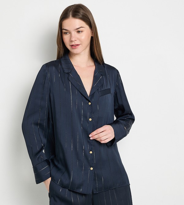 Tommy Hilfiger  Tops - Navy Shirts