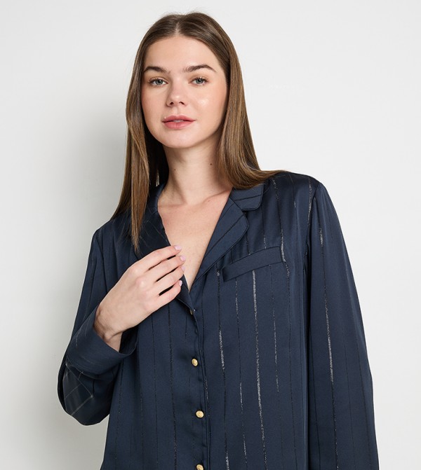 Tommy Hilfiger  Tops - Navy Shirts