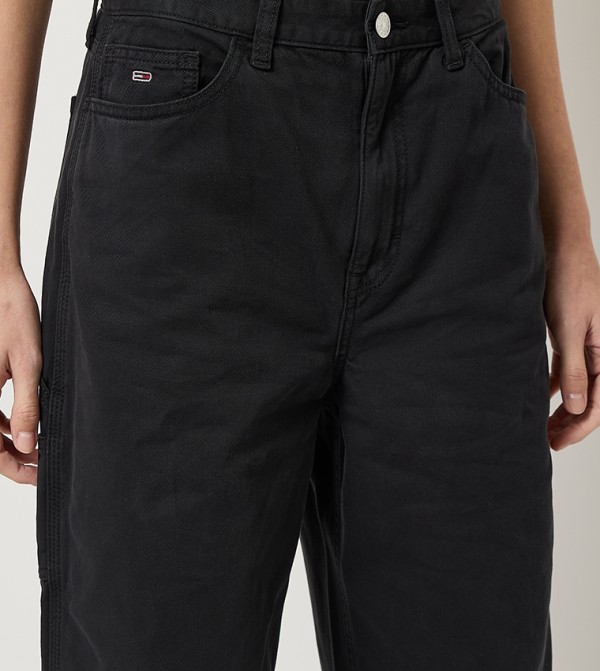 Tommy Jeans  Jeans - Black Wide Leg Jeans