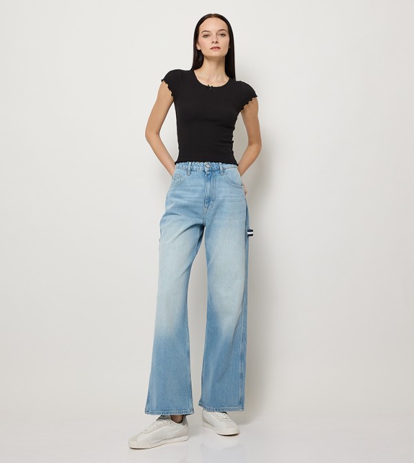 Tommy Jeans TOMMY JEANS - Black Casual Tops