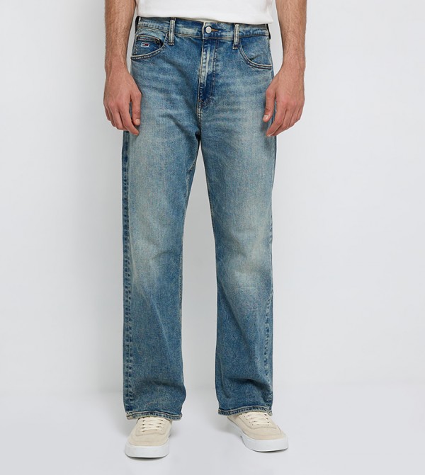 تومي جينز تومي جينز - أزرق Straight Jeans