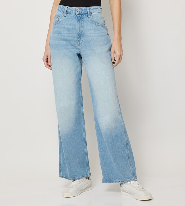 Tommy Jeans  Jeans - Blue Wide Leg Jeans