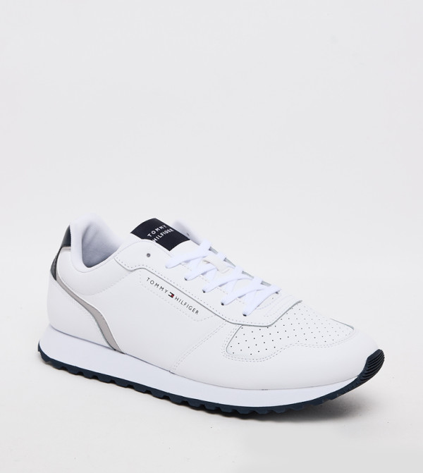 تومي هيلفيغر varsity - أبيض أحذية برقبة منخفضة