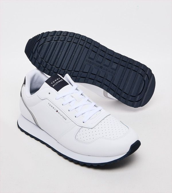 تومي هيلفيغر varsity - أبيض أحذية برقبة منخفضة