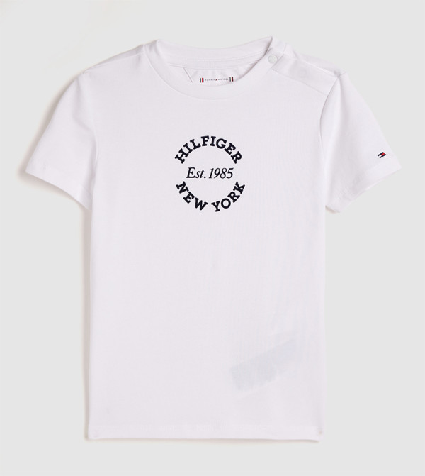 تومي هيلفيغر  ملابس - أبيض تي شيرتات