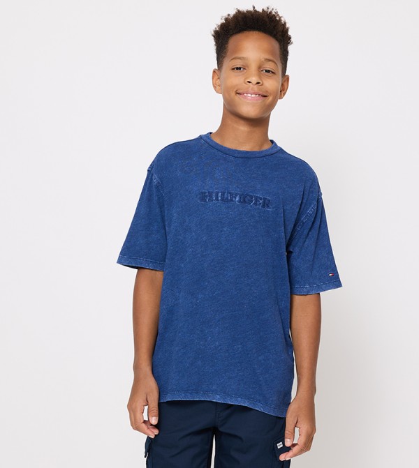 Tommy Hilfiger  Topwear - Blue T-shirts