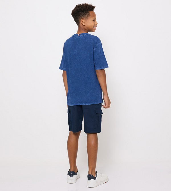 Tommy Hilfiger  Topwear - Blue T-shirts
