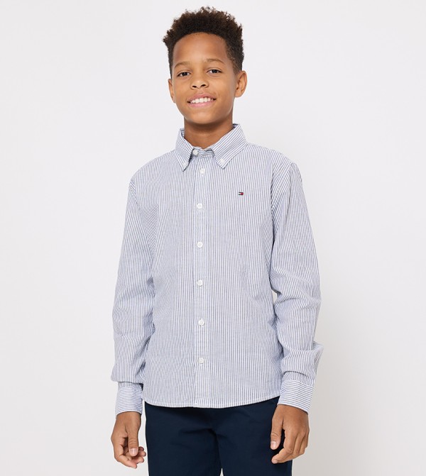 Tommy Hilfiger  Topwear - Blue Shirts