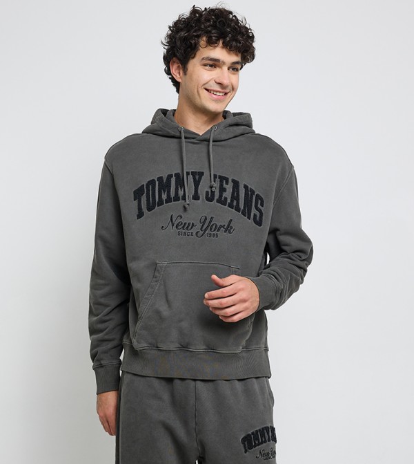 Tommy Jeans  Hoodies & Sweatshirts - Grey Hoodies