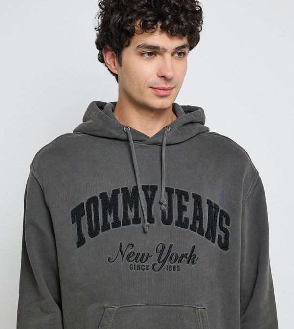 Tommy Jeans  Hoodies & Sweatshirts - Grey Hoodies