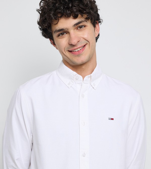 تومي جينز تومي جينز - أبيض قميص كاجوال 