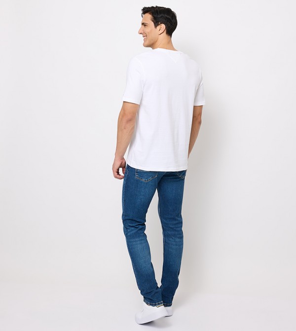 Tommy Hilfiger Tommy Hilfiger - White Round Neck T-Shirts