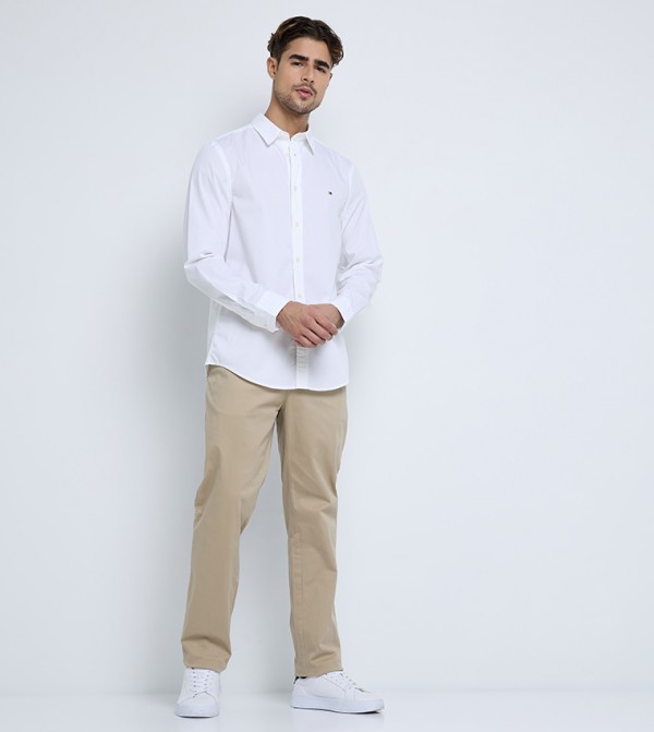 Tommy Hilfiger  Shirts - White Long Sleeves