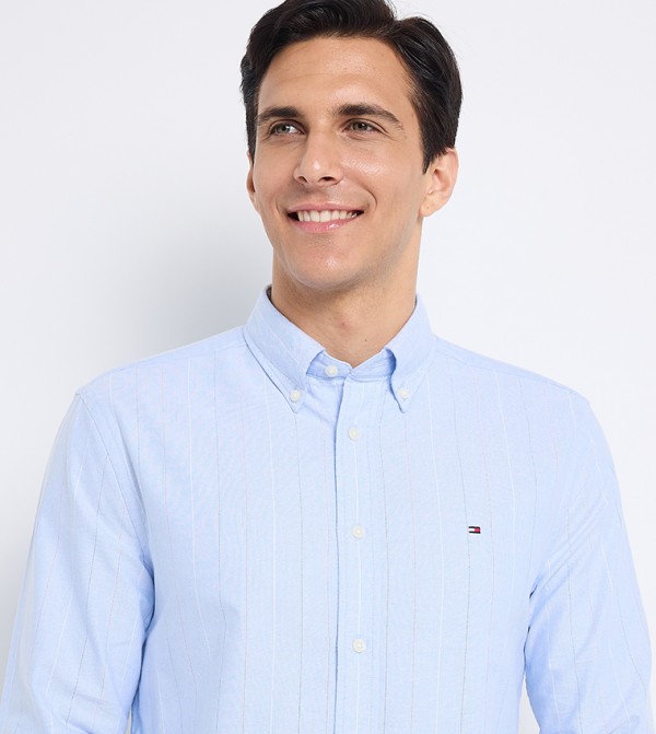 Tommy Hilfiger  Clothing - Blue Long Sleeves