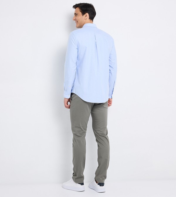 Tommy Hilfiger  Clothing - Blue Long Sleeves