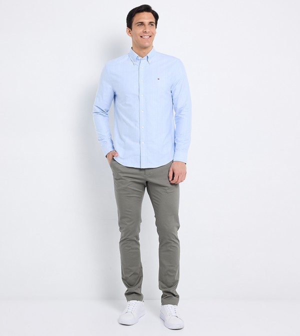 Tommy Hilfiger  Clothing - Blue Long Sleeves