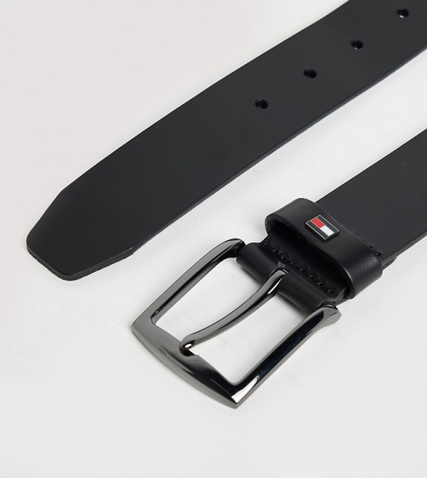 تومي هيلفيغر أحزمة - أسود Leather Belts