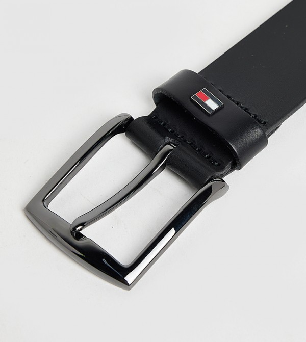 تومي هيلفيغر أحزمة - أسود Leather Belts