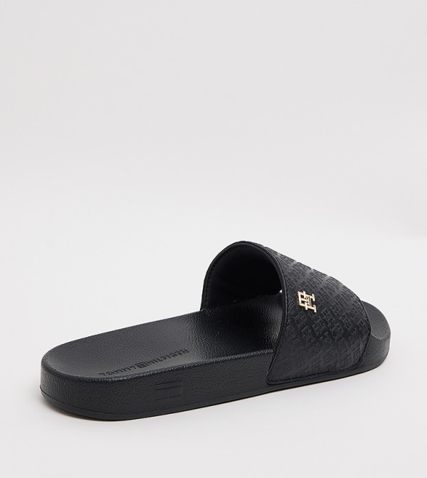 Tommy Hilfiger  Slides - Black Slides