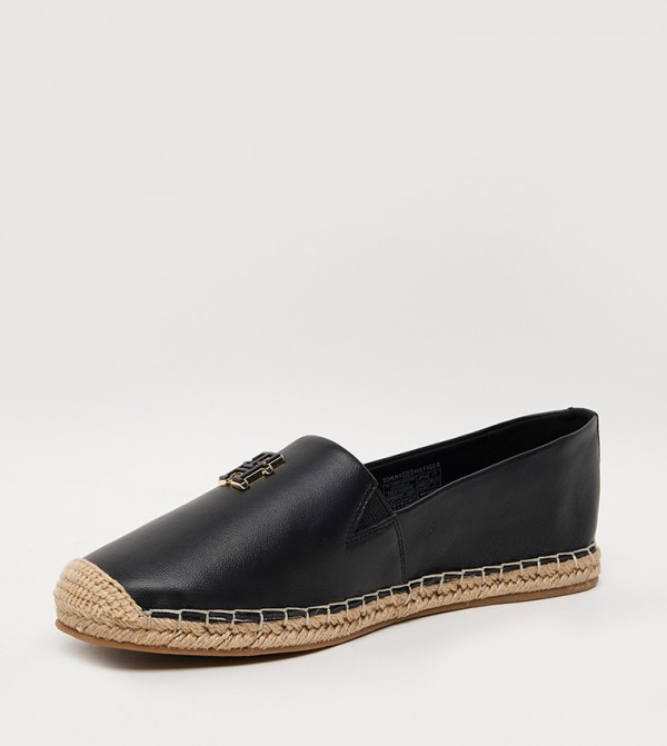 تومي هيلفيغر  Slip-Ons - أسود أحذية إسبادريل