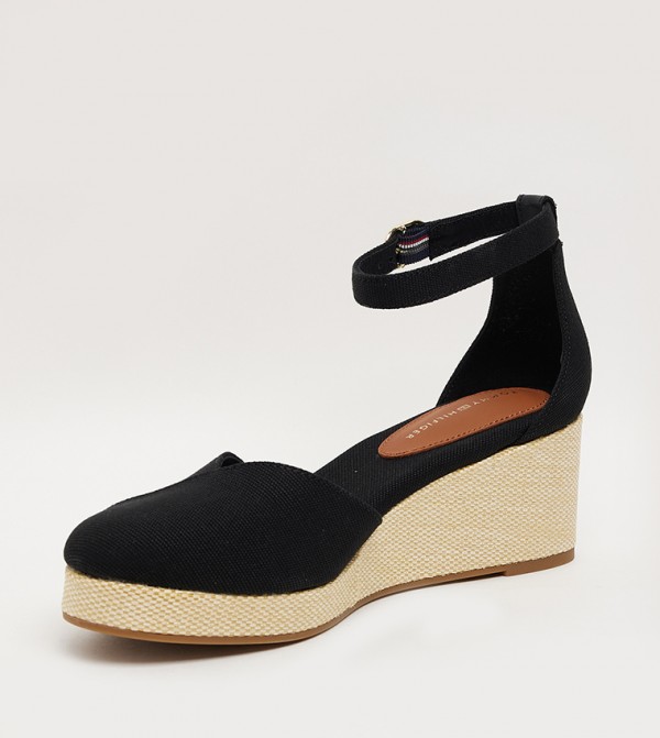 Tommy Hilfiger  - Black Wedges