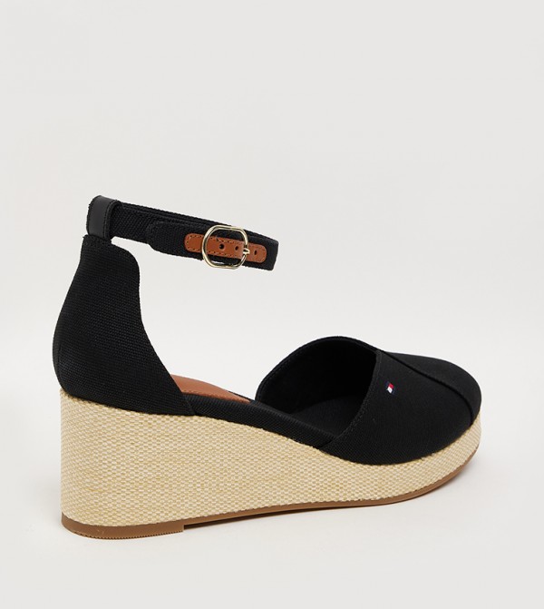 Tommy Hilfiger  - Black Wedges