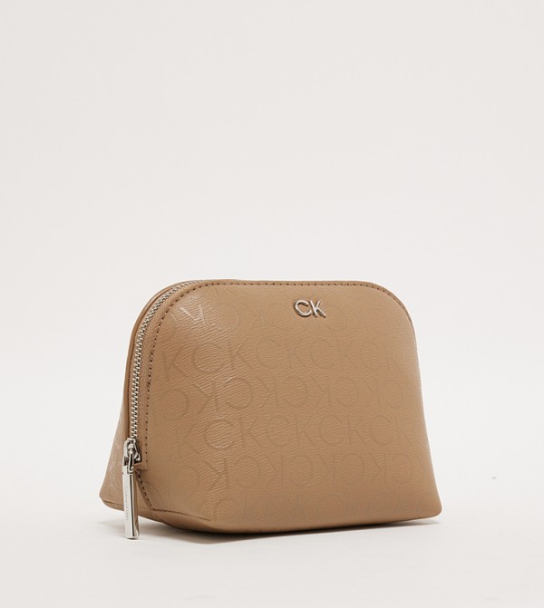 Calvin Klein  Cosmetic Bags - Brown Cosmetic Organizers