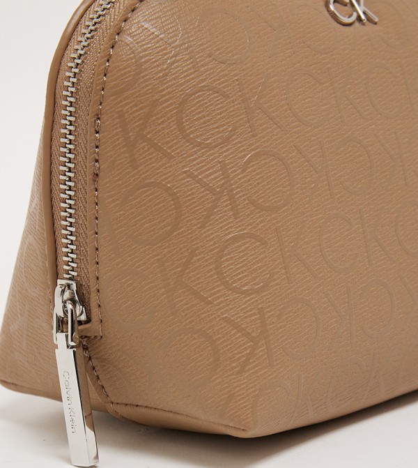 Calvin Klein  Cosmetic Bags - Brown Cosmetic Organizers