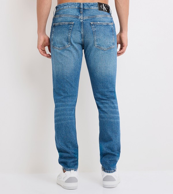 كالفن كلاين جينز  بناطيل جينز - أزرق Slim Jeans