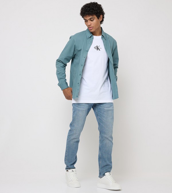 Calvin Klein Calvin Klein - White Round Neck T-Shirts