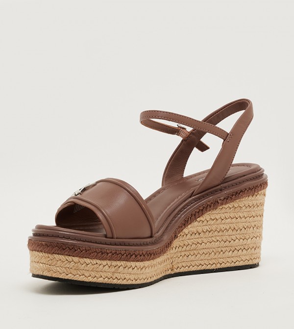 Calvin Klein  Wedges - Brown Wedges