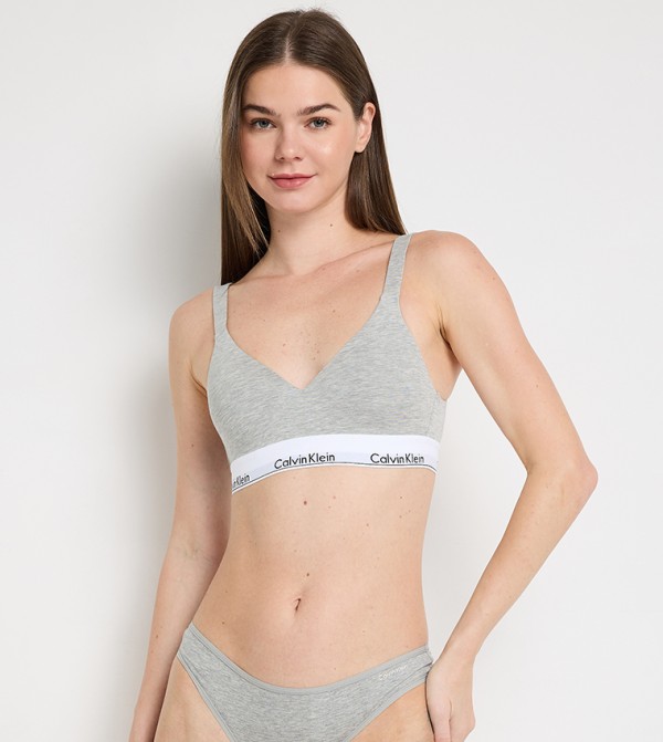 Calvin Klein  Lingerie - Grey Bras