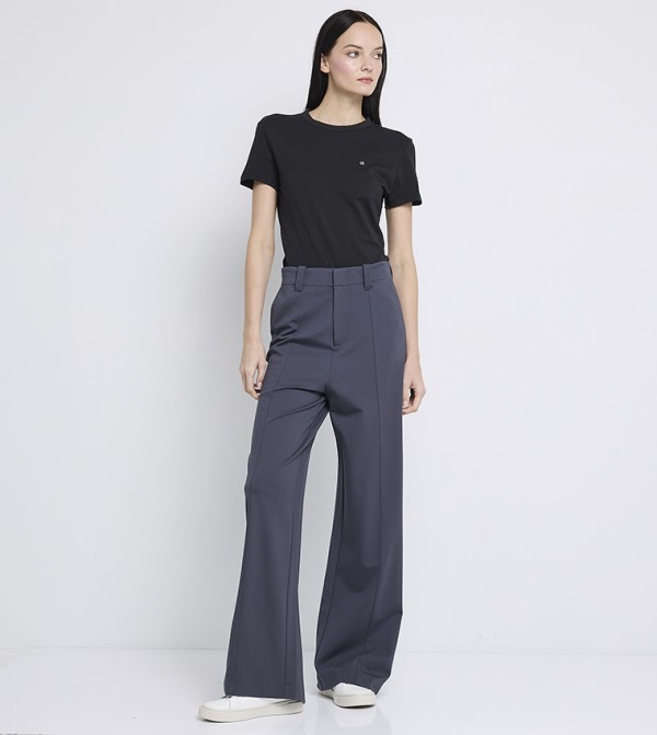 Calvin Klein  T-Shirts - Black Casual T-Shirts