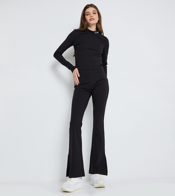Calvin Klein Calvin Klein - Black Cropped Tops