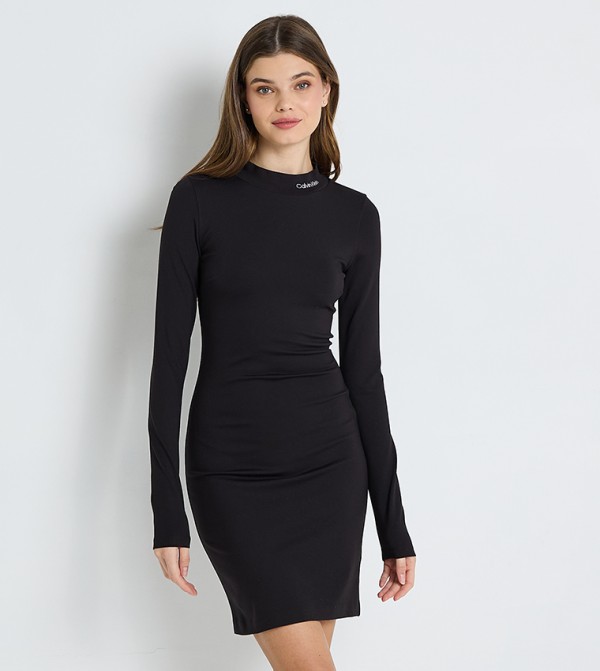Calvin Klein Jeans  HourglassBodyType - Black Casual Dresses