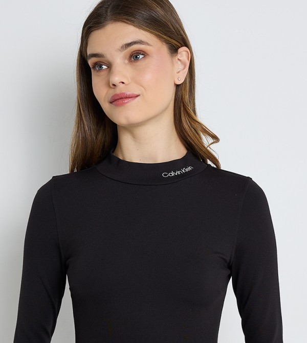 Calvin Klein Jeans  HourglassBodyType - Black Casual Dresses
