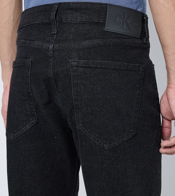 كالفين كلاين كالفين كلاين - أسود Straight Jeans