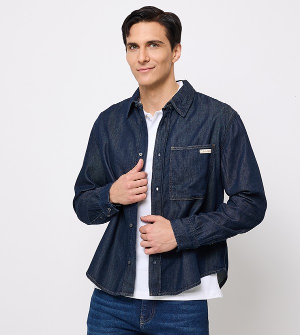 Calvin Klein Calvin Klein - Blue Long Sleeves