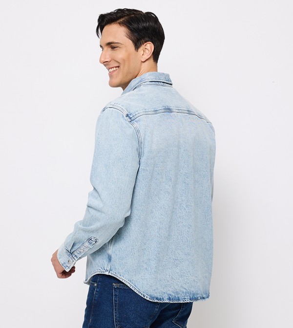 كالفين كلاين كالفين كلاين - أزرق Long Sleeves