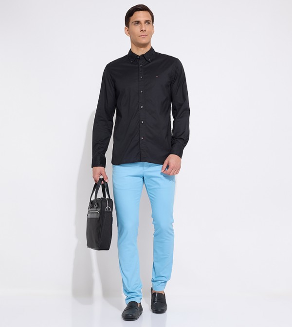 Tommy Hilfiger Tommy Hilfiger - Black Casual Shirts