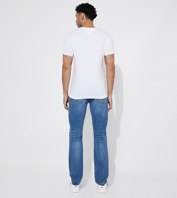 Tommy Hilfiger  T-Shirts - White Casual T-Shirts