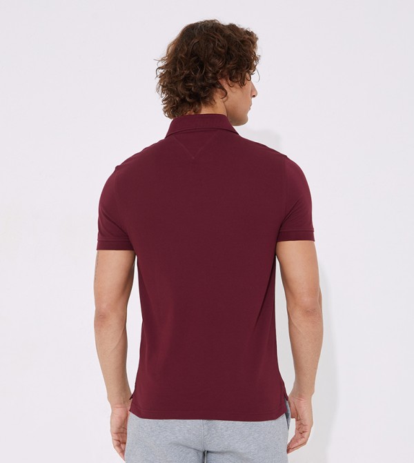 Tommy Hilfiger  Clothing - Red Polo T-shirts