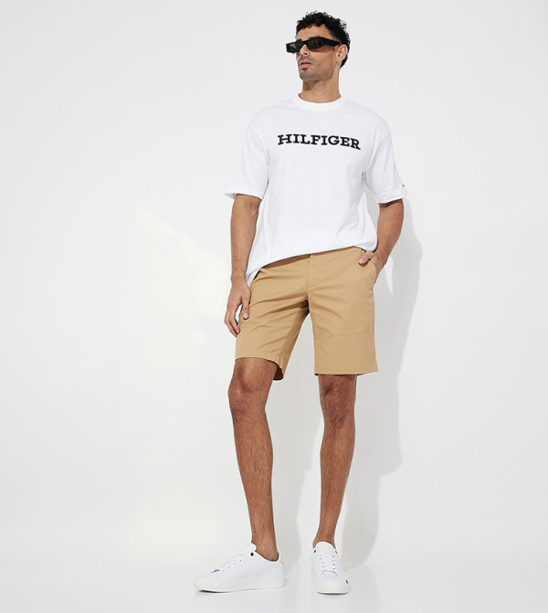 Tommy Hilfiger Shorts - Khaki Chino Shorts