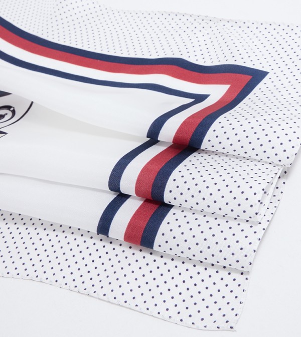 Tommy Hilfiger  Scarves - White Silk Scarves