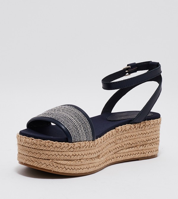 Tommy Hilfiger  - Blue Flat Sandals