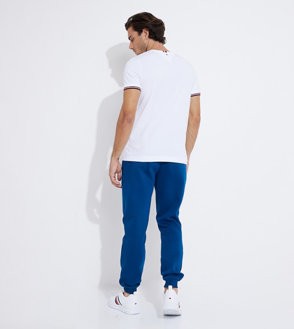 Tommy Hilfiger Men - White Round Neck T-Shirts