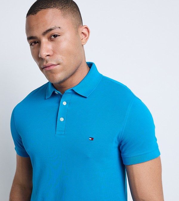 Tommy Hilfiger  Clothing - Blue Polo T-shirts