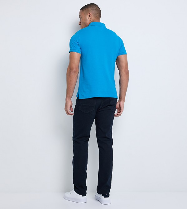 Tommy Hilfiger  Clothing - Blue Polo T-shirts